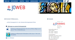 Desktop Screenshot of johanniskirche-witten.de